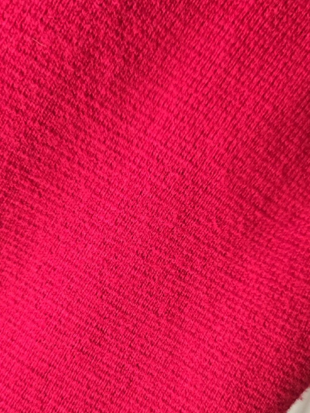 Joan Rivers Textured Red Cardigan Blazer w/ Pockets-Lg